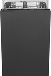 Smeg ST4512EIN, SMEG ST4512EIN Vollintegrierter Geschirrsp&uuml;ler 45cm Neutrales...