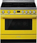 Smeg CPF9IPYW, Smeg CPF9IPYW Portofino-Induktions-Kochzentrum Gelb 90 cm