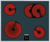 Miele 26602452D, Miele KM 6024 LPT Herdgesteuertes Elektrokochfeld