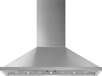 Smeg KPF12X, Smeg KPF12X Kaminhaube Edelstahl 120cm Portofino