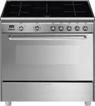 Smeg SCD90IMX9-1, SMEG SCD90IMX9-1 Standherd mit Induktionskochfeld 90 cm Concert