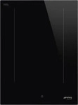 Smeg SIM3323D, Smeg SIM3323D Einbau-Induktionskochfeld Schwarzglas 38cm Neutral