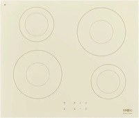 Smeg SI2641DP, Smeg SI2641DP Einbau-Induktionskochfeld 60cm Creme mit C-Schliff