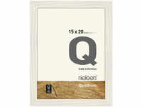 Nielsen Design Quadrum Holz-Bilderrahmen - weiß - Rahmen: 17,2 x 22,2 cm - für