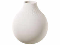 Villeroy & Boch Manufacture Collier Perle Vase klein - weiß - 11x11x12 cm - ca. 525