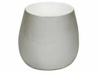 Lambert Pisano Vase mittel - platin - Höhe 24 cm - Ø 25 cm 16955