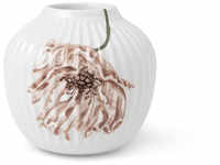 Kähler Design Hammershøi Poppy Vase - weiss - Höhe 13 cm - Ø 13,5 cm -...