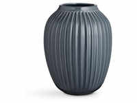 Kähler Design Kähler Hammershøi Vase gross - anthrazit - Ø 20 cm - Höhe 25 cm