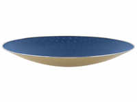 Alessi COHNCAVE Schale - blau-elfenbeinfarbig - Ø 49 cm - Höhe 6,5 cm SC0149