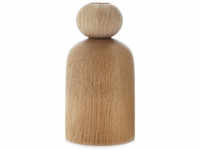 applicata SHAPE Ball Vase - oak - H 19 cm x Ø 10 cm 5710565009657
