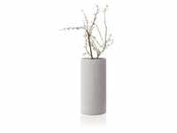 blomus COLUNA Vase - hellgrau - Ø 14 cm - Höhe 29 cm 65597