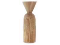 applicata SHAPE Cone Vase - oak - H 25 cm x Ø 9 cm 5710565009664