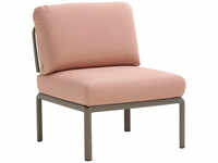 Nardi Komodo Elemento Centrale Sessel ohne Armlehnen - tortora/rosaquarzo - Breite: