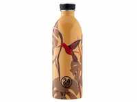 24 Bottles Urban Bottle Pattern Collection Trinkflasche - amber oasis - 1 Liter...