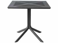 Nardi ClipX80 Outdoor Tisch - antracite - Länge: 80 cm, Höhe: 75 cm, Tiefe:...