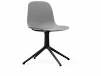 Normann Copenhagen Form Chair Black Swivel Bürostuhl - Grey - Höhe 80 cm x Ø...