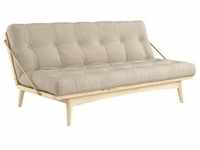 Karup Design FOLK Schlafsofa - clear/beige - Sofa: 190x100x90 cm, Bett: 190x130x42 cm