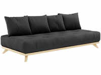 Karup Design SENZA Sofa - clear/dark grey - 200x90x40 cm 129101734200