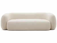 Kave Home Martina Himalaya 3-Sitzer Sofa - elfenbein/off white - 246x112x76 cm