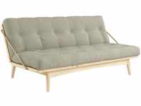 Karup Design FOLK Schlafsofa - clear/linen - Sofa: 190x100x90 cm, Bett: 190x130x42 cm
