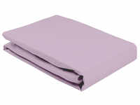 elegante 8000 Softes Jersey Spannbettlaken - lavendel - 120x200 cm 8000-5-120200