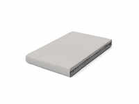schlafgut Premium Spannbettlaken - grey light - 180-200x200-220 cm