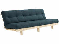 Karup Design LEAN Schlafsofa - raw/petrol blue - Sofa: 190x100x73 cm, Bett: