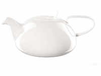 ASA ATABLE Kleine Teekanne mit Edelstahlsieb - weiß - 1,0 Liter 2016013
