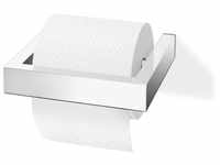 ZACK LINEA Toilettenpapierhalter - Edelstahl poliert - 14,7 x 3 x 15,2 cm ZACK-40031
