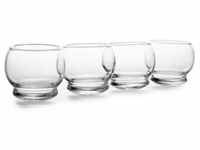 Normann Copenhagen Rocking Glas 4er-Set - Glass - 4 Gläser à 250 ml NC120800