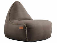 SACKit Canvas Lounge Chair Sitzsack - brown - 96x80x70 cm 8570003