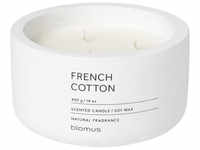 blomus FRAGA Duftkerze XL French Cotton - lily white - 400 g 65954