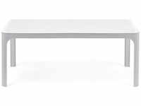 Nardi Net Table 100 Outdoor Beistelltisch - bianco - Länge: 100 cm, Höhe: 40 cm,