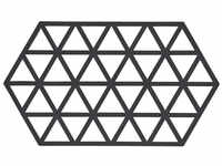 Zone Denmark Triangles Untersetzer - Black - 24 x 14 x H 0,9 cm 330311