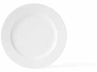 Lyngby Porcelaen Rhombe Dinner-Teller - weiss - Höhe 2,5 cm - Ø 27 cm 201222