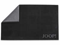 JOOP! Classic 1600 Badematte - schwarz-anthrazit - 50x80 cm 1600-50-80-90
