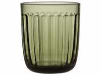 iittala Raami tumbler Trinkglas 2er-Set - moss green - 2 x 260 ml 1026951