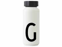 Design Letters To Go Collection Thermosflasche - G - weiß - 500 ml 10204500G