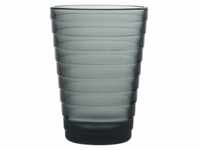iittala Aino Aalto tumbler Trinkglas 2er-Set - dark grey - 2 x 330 ml 1057029