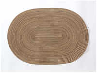 6er Spar-Set | Pichler SAMBA Tischset oval - havanna - 6 Stück à 48x33 cm