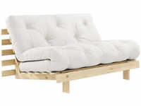 Karup Design ROOTS Schlafsofa - raw/natural - Sofa: 140x105x85 cm, Bett: 200x140x20