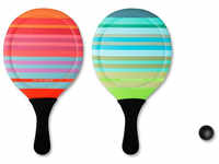 Remember Beach Tennis-Set - mehrfarbig - 21,5x39x3 cm TE01