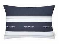 Tom Tailor Logo Kissenhülle - navy - 40x60 cm 51025-082-40-60