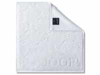 JOOP! Uni Cornflower Seiftuch - weiß - 30x30 cm 1670-30-30-600