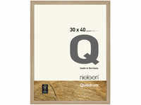 Nielsen Design Quadrum Holz-Bilderrahmen - Eiche natur - Rahmen: 32,2 x 42,2 cm...