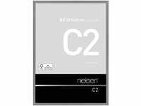 Nielsen Design Nielsen C2 Aluminium-Bilderrahmen - struktur-grau matt - Rahmen: 30,5