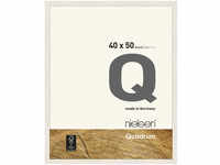 Nielsen Design Quadrum Holz-Bilderrahmen - weiß - Rahmen: 42,2 x 52,2 cm - für