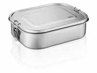 GEFU Lunchbox ENDURE groß - silber - 22x16,5x6,3 cm 12735