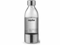 Aarke PET Water Bottle Flasche klein - transparent-grau - 650 ml AASPB1-Steel