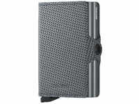 SECRID Twinwallet Carbon Geldbörse / Portemonnaie - cool grey - 7x10,2x2,5 cm